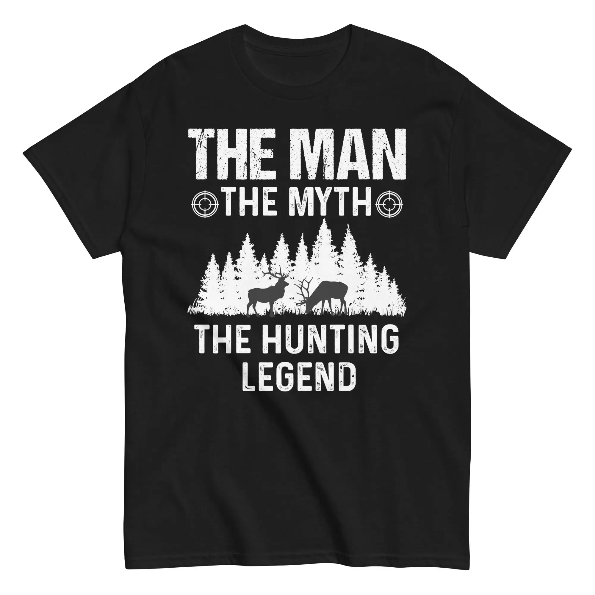 Wildman Hunting & Outdoor Nelspruit - Avcılar için Avcılık Efsanesi Tişörtü Geyik