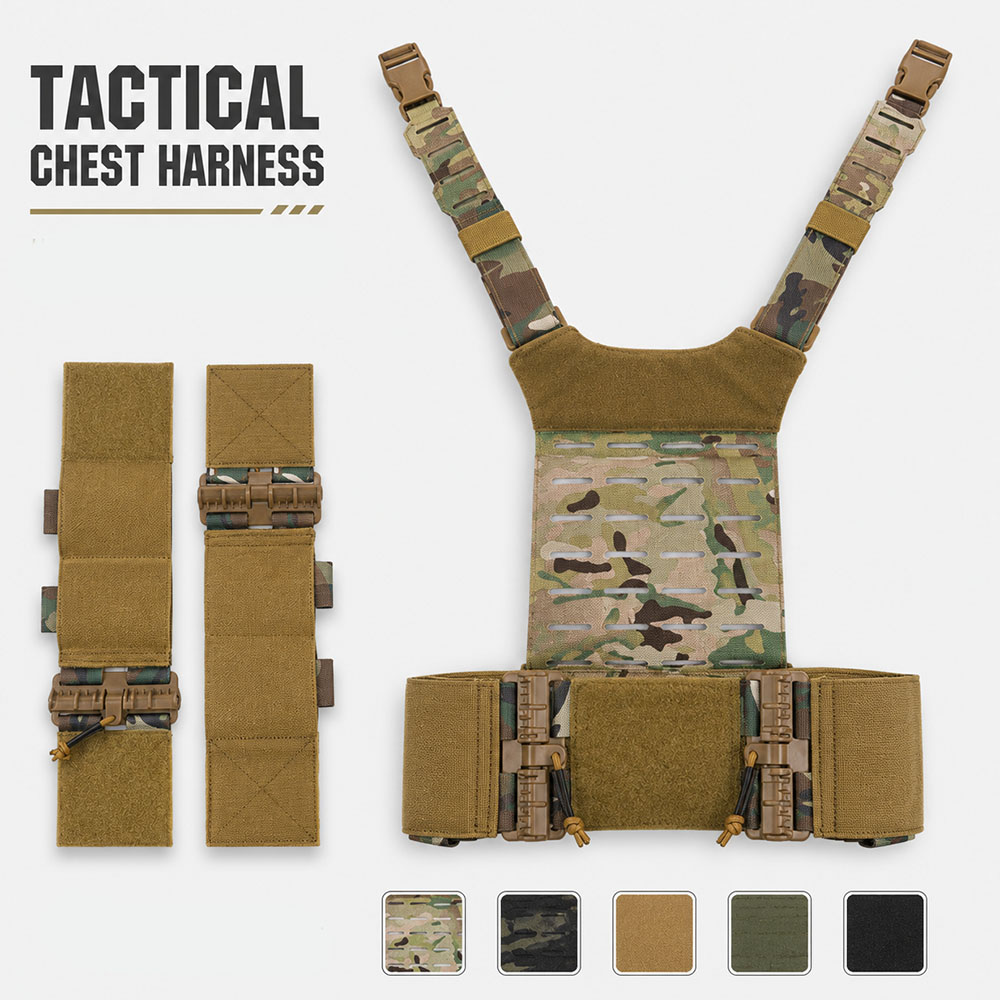 Hunting Outdoor Boys - Evrensel Taktik Göğüs Rig Demeti MOLLE