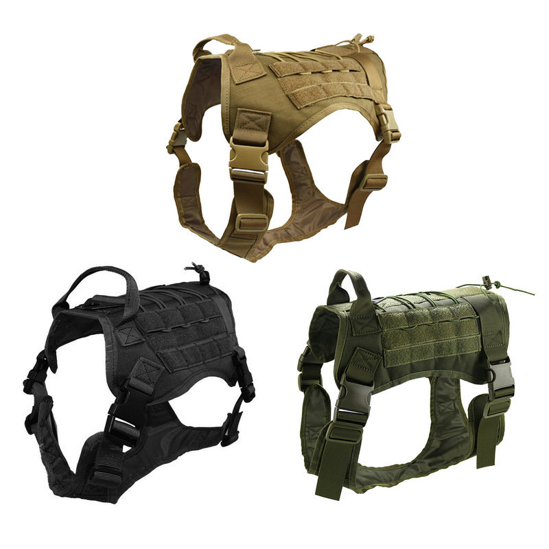 Hunting Dog Outdoor - Köpek ayarlanabilir yelek koşum Set açık