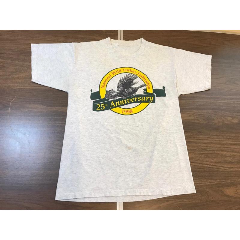 Wildman Hunting & Outdoor Nelspruit - Vintage 90S Wild Turkey Federasyonu Tişörtü