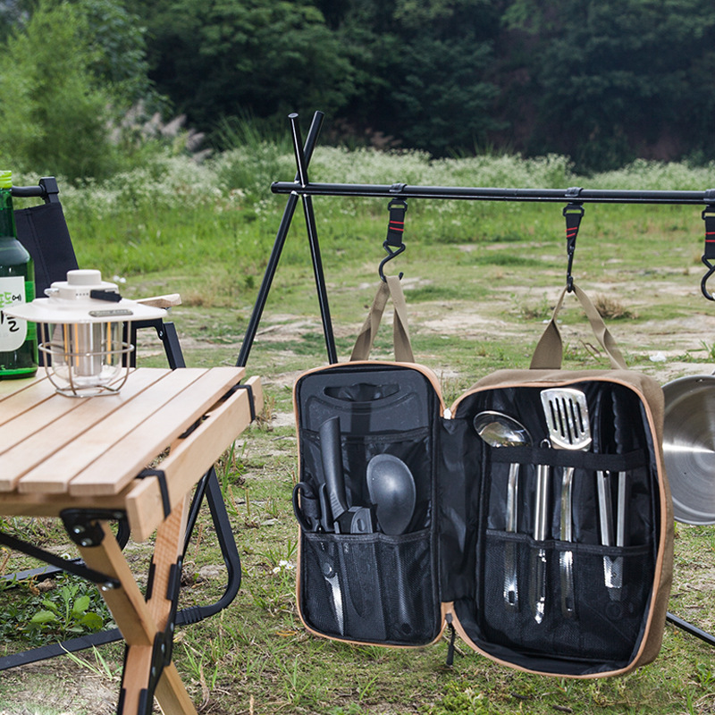 8 adet Kamp Mutfak Tencere Set - Outdoor Hunting Kitchen incelemesi ve fiyatı