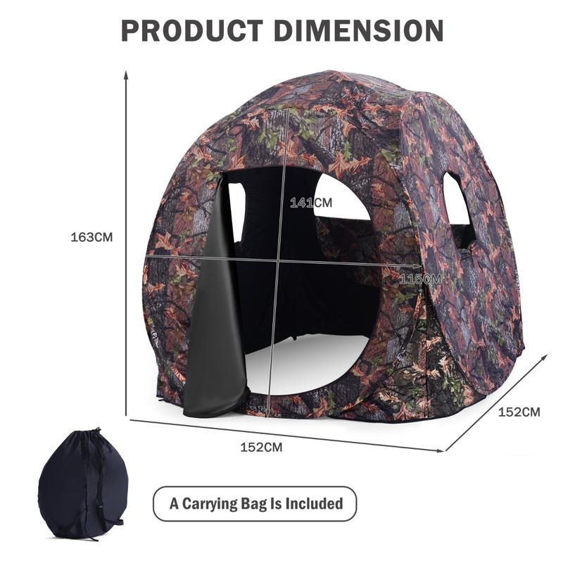 3 Kişilik Açılır Avcılık Çadır - Hunting & Outdoor Supplies Carterton incelemesi ve fiyatı