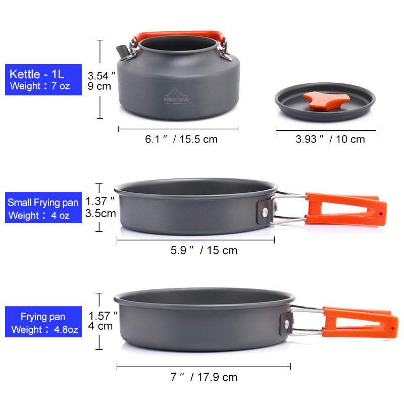 Widesea kamp açık TENCERE SETİ - Outdoor Hunting Kitchen incelemesi ve fiyatı