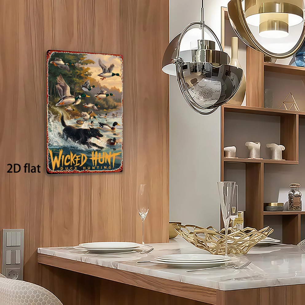 2D Düz Vintage Av Tavuğu Metal - Wildman Hunting & Outdoor Nelspruit incelemesi ve fiyatı